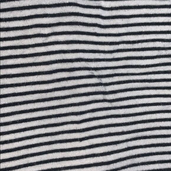 One Clothing white and black striped t-shirt | Sz M - Picture 5 of 6
